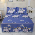 Cheap 100% polyester microfiber printed bedskirt sets